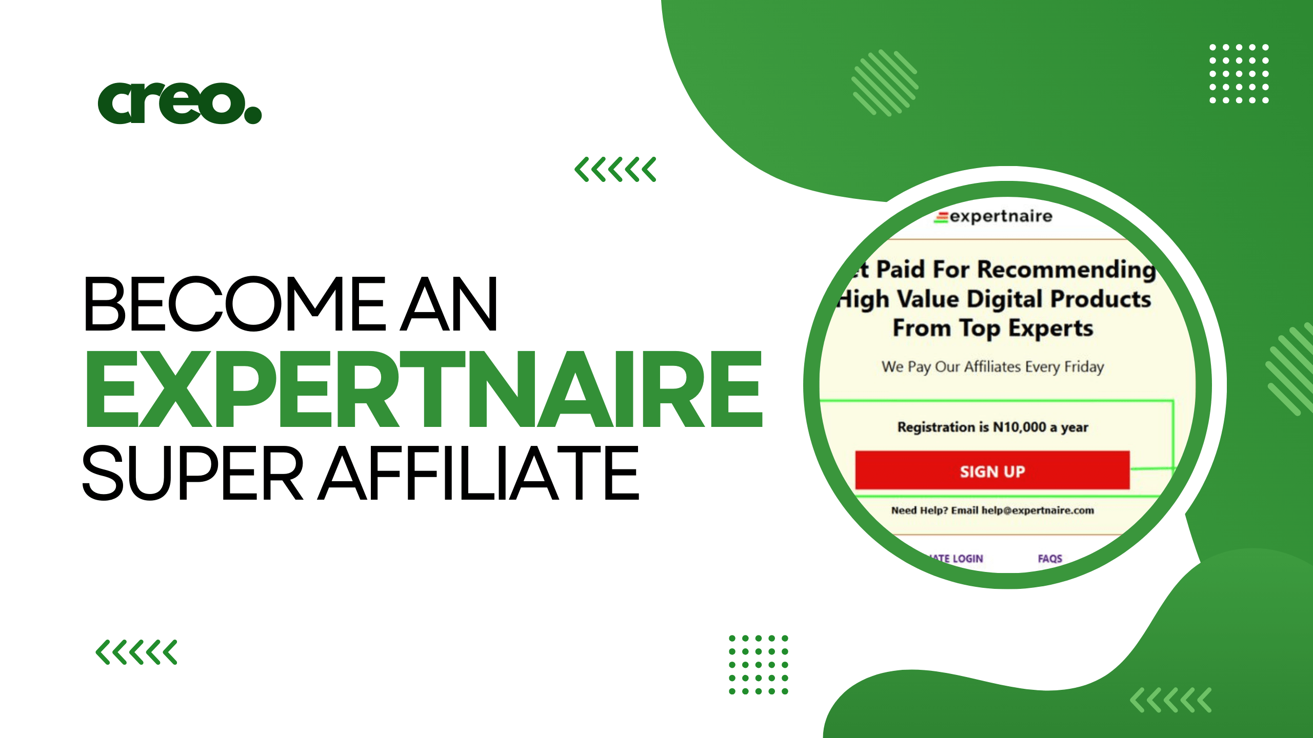 Become an Expertnaire Super Affiliate